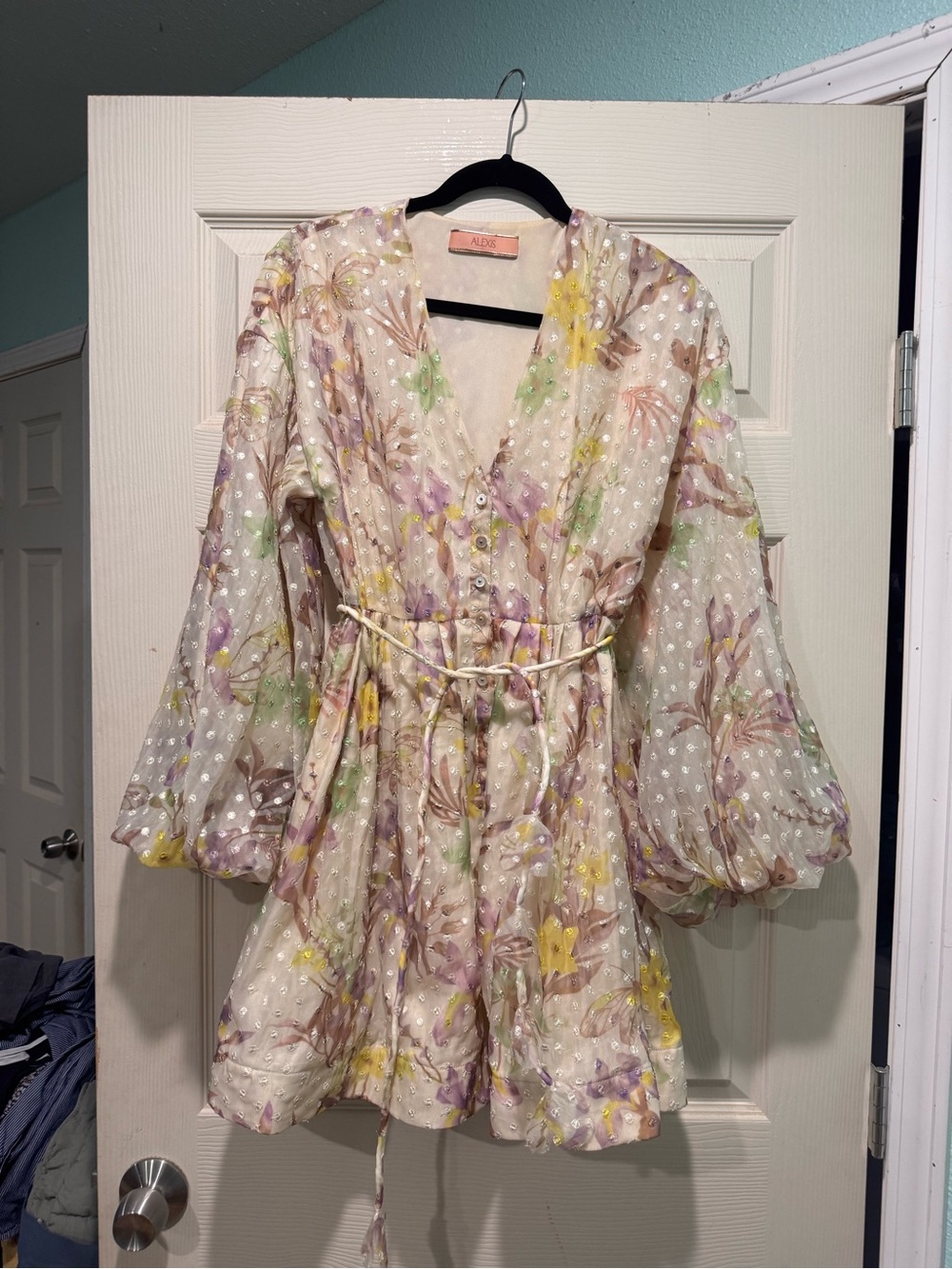 ALEXIS Behati Floral Mini Dress